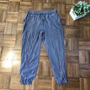 anthropologie / cloth & stone || grey cargo joggers || size L || NWT